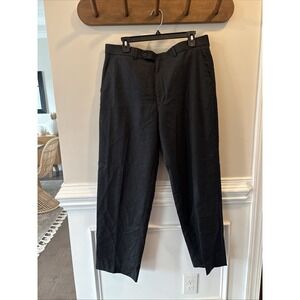 Ballin Dress Pants Mens 36x31 Gray Wool Cashmere Comfort Eze Trouser Slacks
